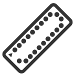 Oral Contraception Pillsx21 SVG Icon